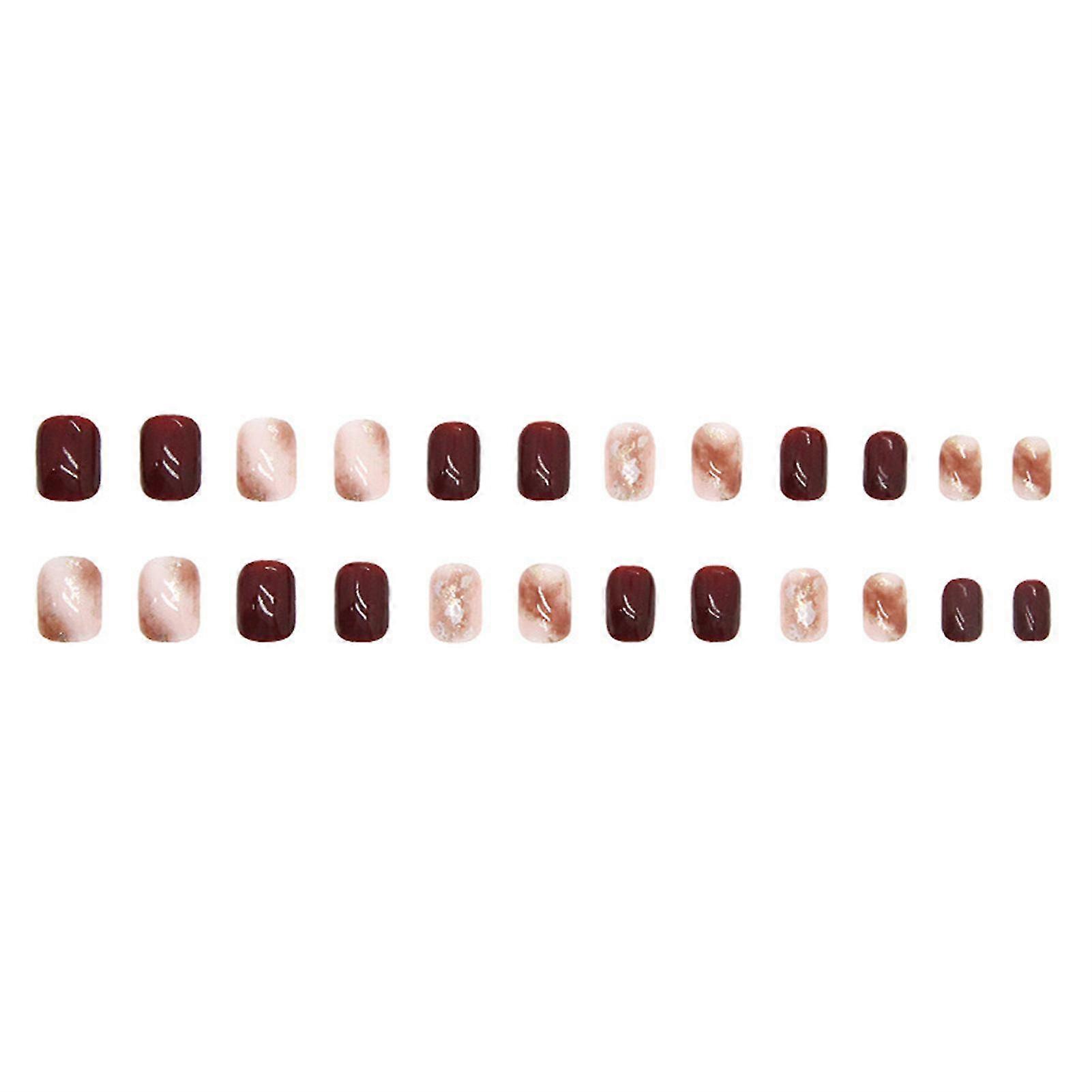 Amber Reusable Nail Art Artificial Nails Durable False Artificial Nails For Nail Art Starter Beginners