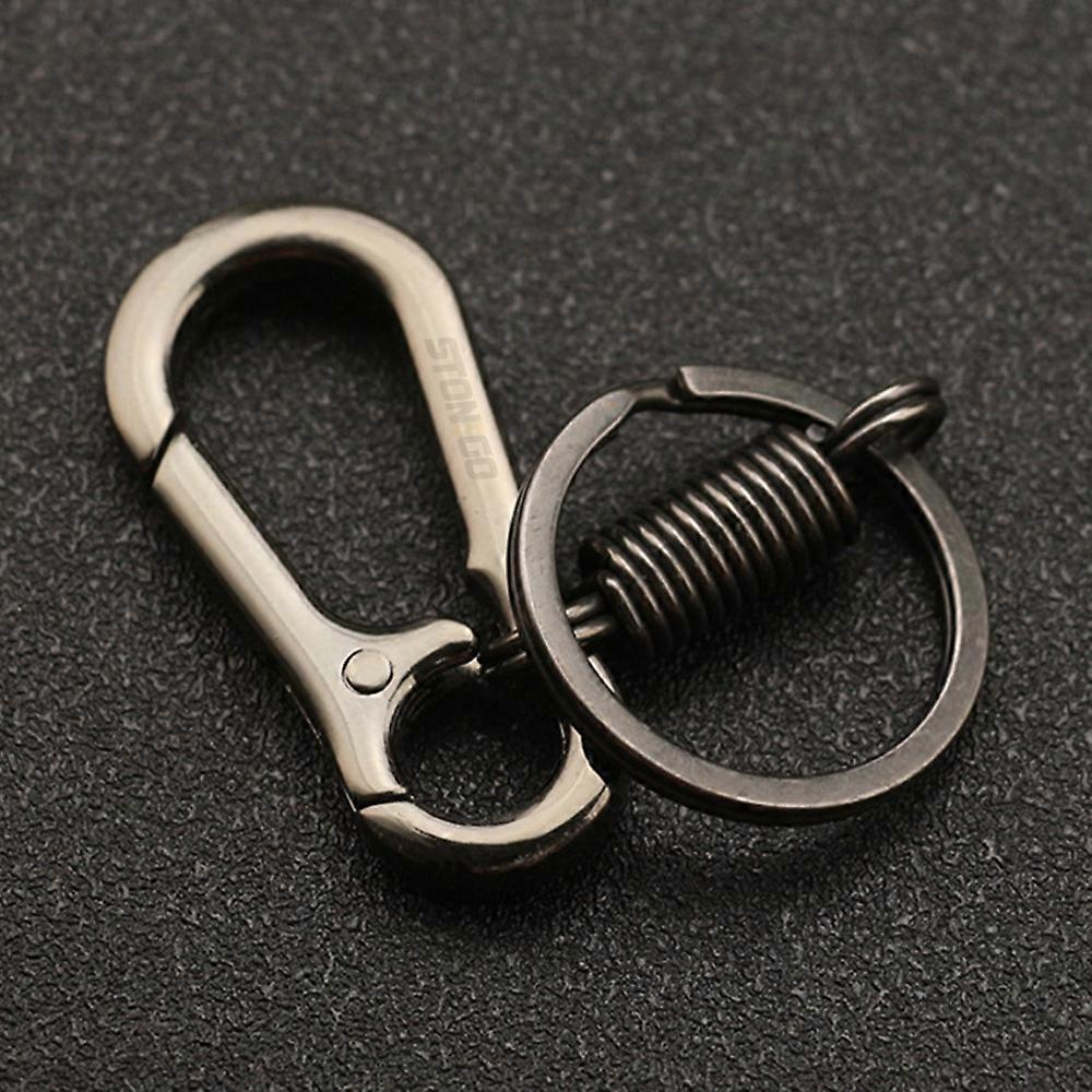 Simple Style Strong Carabiner Shape Keychain Key Chain Ring Keyring Stonego Key Holder