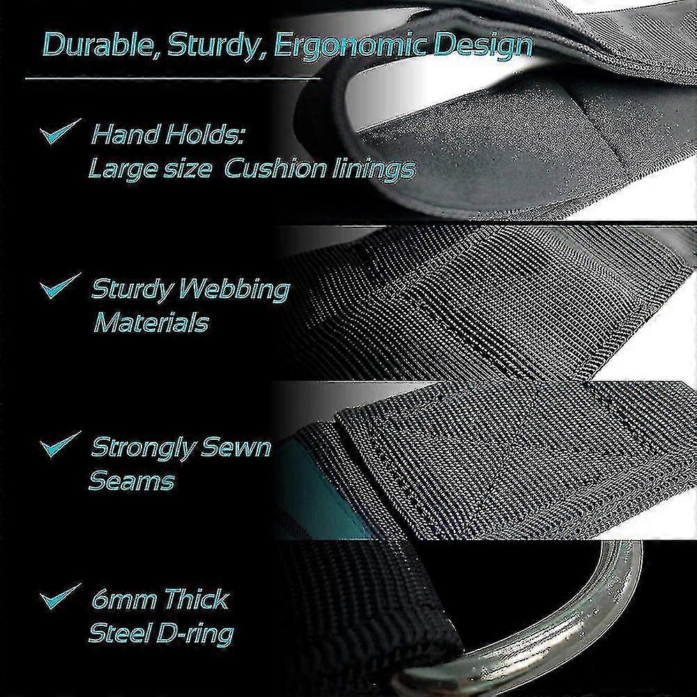 مرفق كابل حبل ثلاثي الرؤوس. 28.7 بوصة 22 بوصة طولين بنيت في حبل واحد سحب لأسفل. أحزمة تمديد ثلاثية الرؤوس