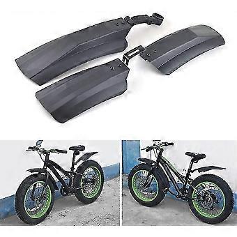 Bicycle Mudguard,26 Inch Plastic Bike Front & Rear Fenders Durable Tyre Mudguards For Fat Tire Mountain Bike - JA