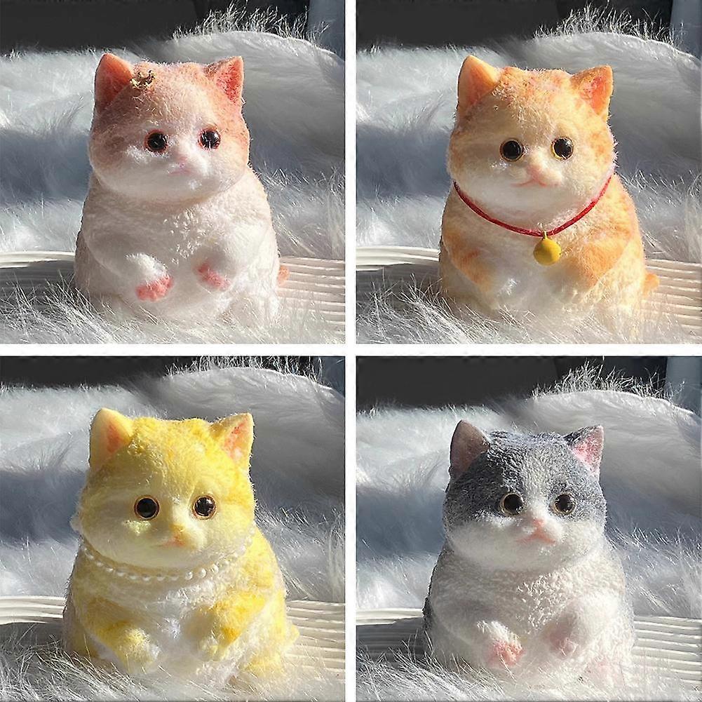 漫画のぬいぐるみ猫スローリバウンド玩具クリエイティブソフトフィールピンチ指先玩具