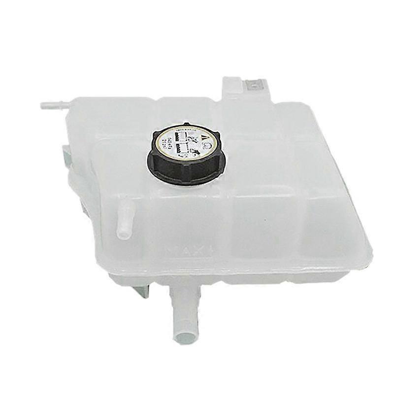 Car Radiator Coolant Expansion Tank with Cap Replacement for 2012-2020 AB39-8K089-AA / AB39-8K218-AA