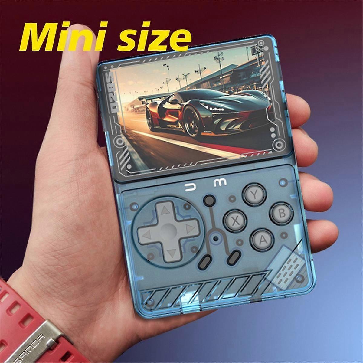 Mini Handheld Video Game Console 64GB+10,000 Games Pocket Retro Video Player for PS1 GB PSP Multipl