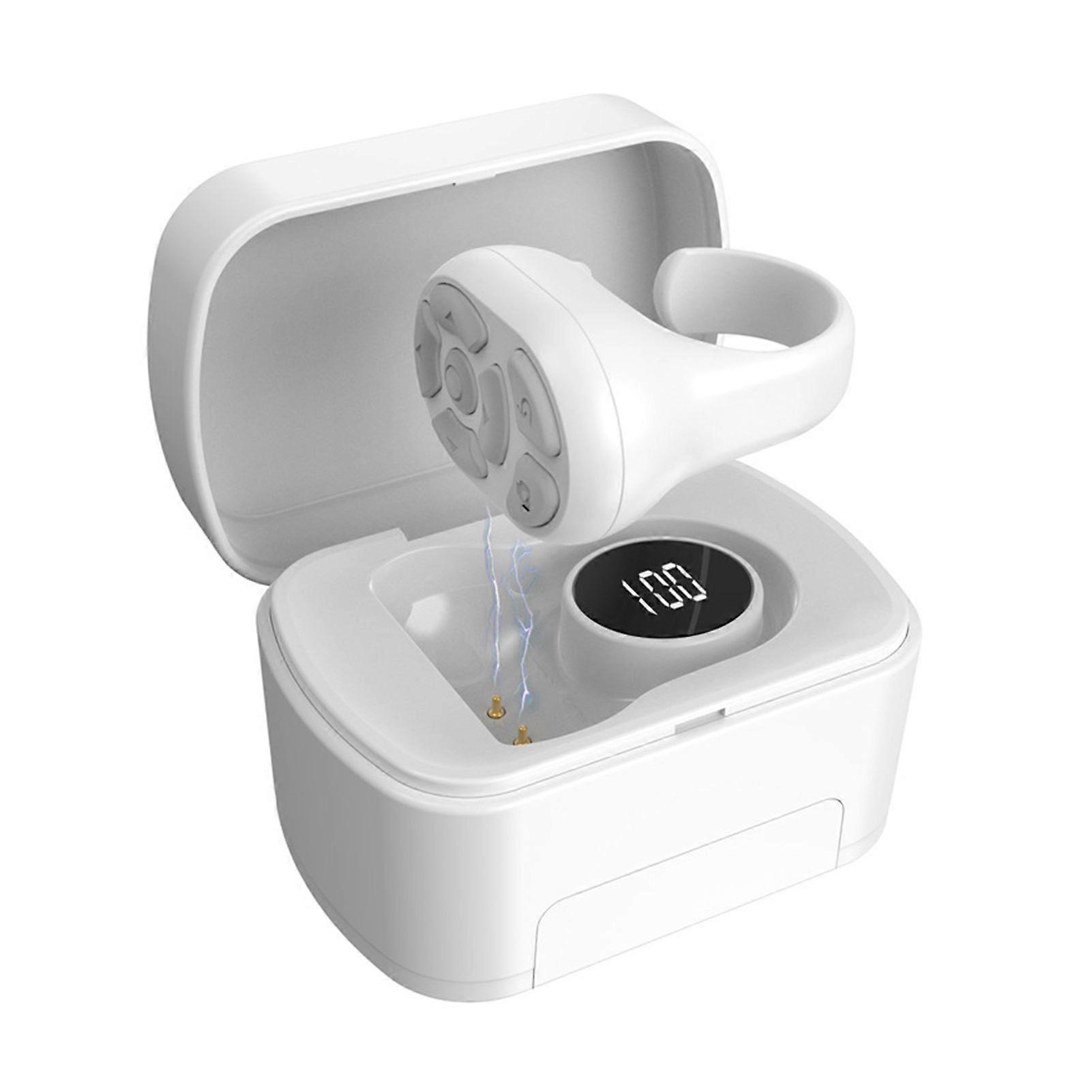 Bluetooth-compatible Fingertip Wireless Remote Control Stable Connection Ergonomic Design Portable Page Turner Remote Control Ring