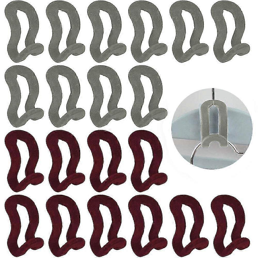 60 Pieces Sp Saving Coat Hanger Hooks - Coat Hanger Contor Hooks / Cascading Coat Hanger Hooks,2054