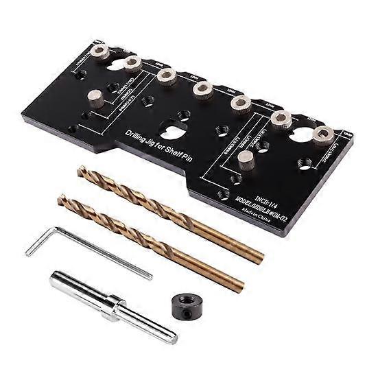Cabinet Adjustable Shelf Jig Drill Guide Rustproof Corrosion Resistant High Accuracy Cabinet