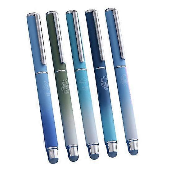 Metal Erasable Pen Set Smooth Writing No Breakages Comfortable Grip Design Fountain Pens