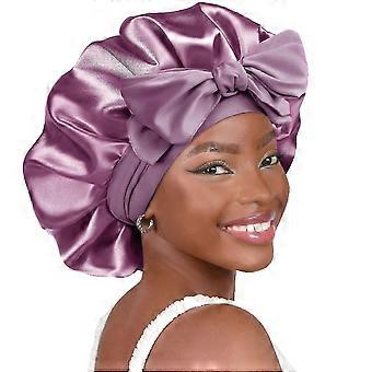 SQCLV Satin Bonnet Silk Bonnet for Sleeping Double Layer...