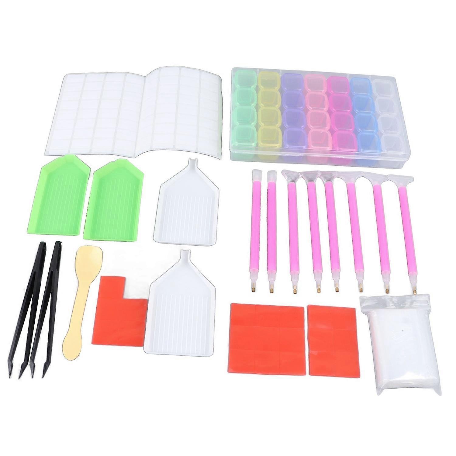 5D Rhinestone Painting Tool Kit High Accuracy DIY Rhinestone Paint Accessory Set for Beginner