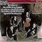 Quartetto Italiano Beethoven the Middle String Quartets CD