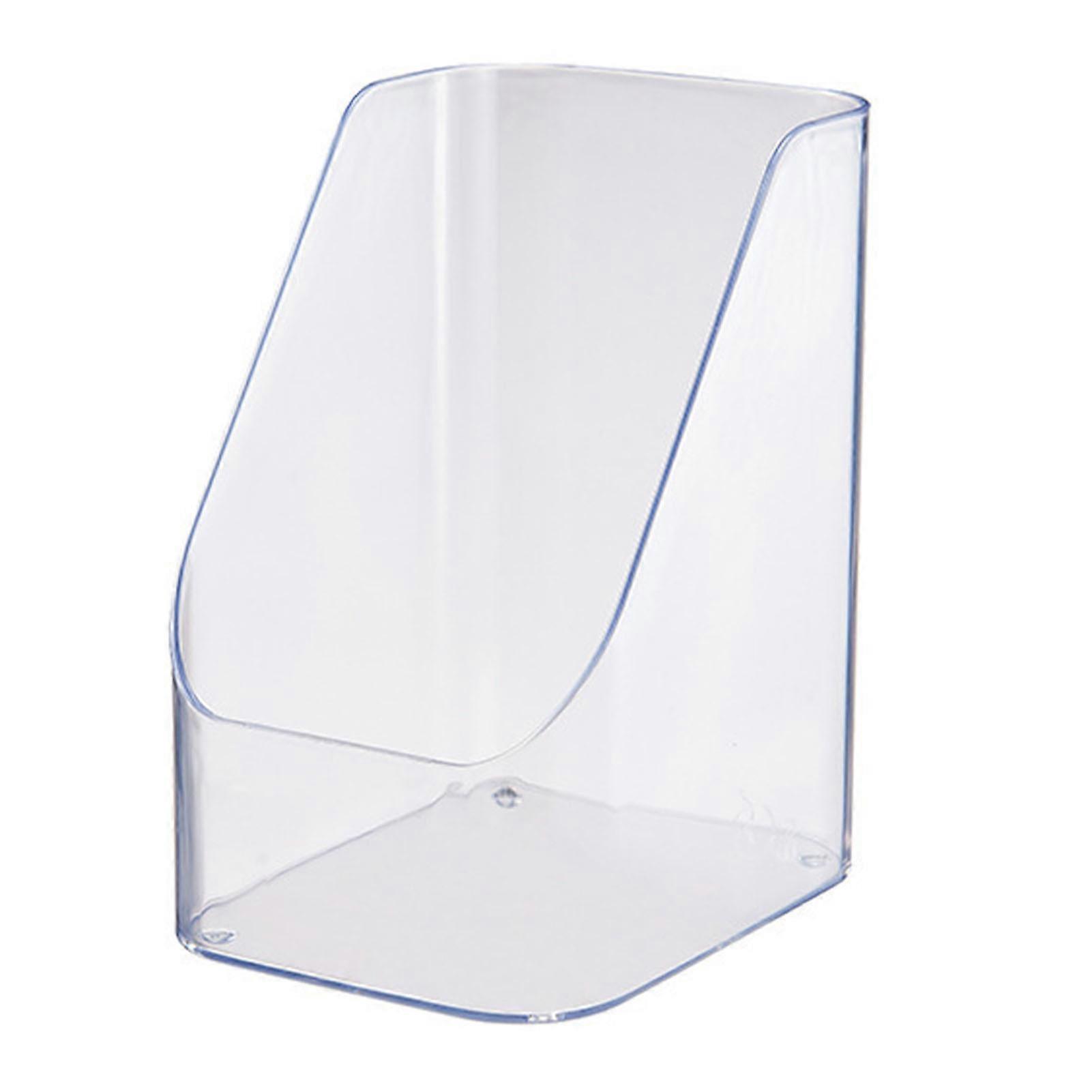 Plastic Makeup Brush Holder Organizer Transparent