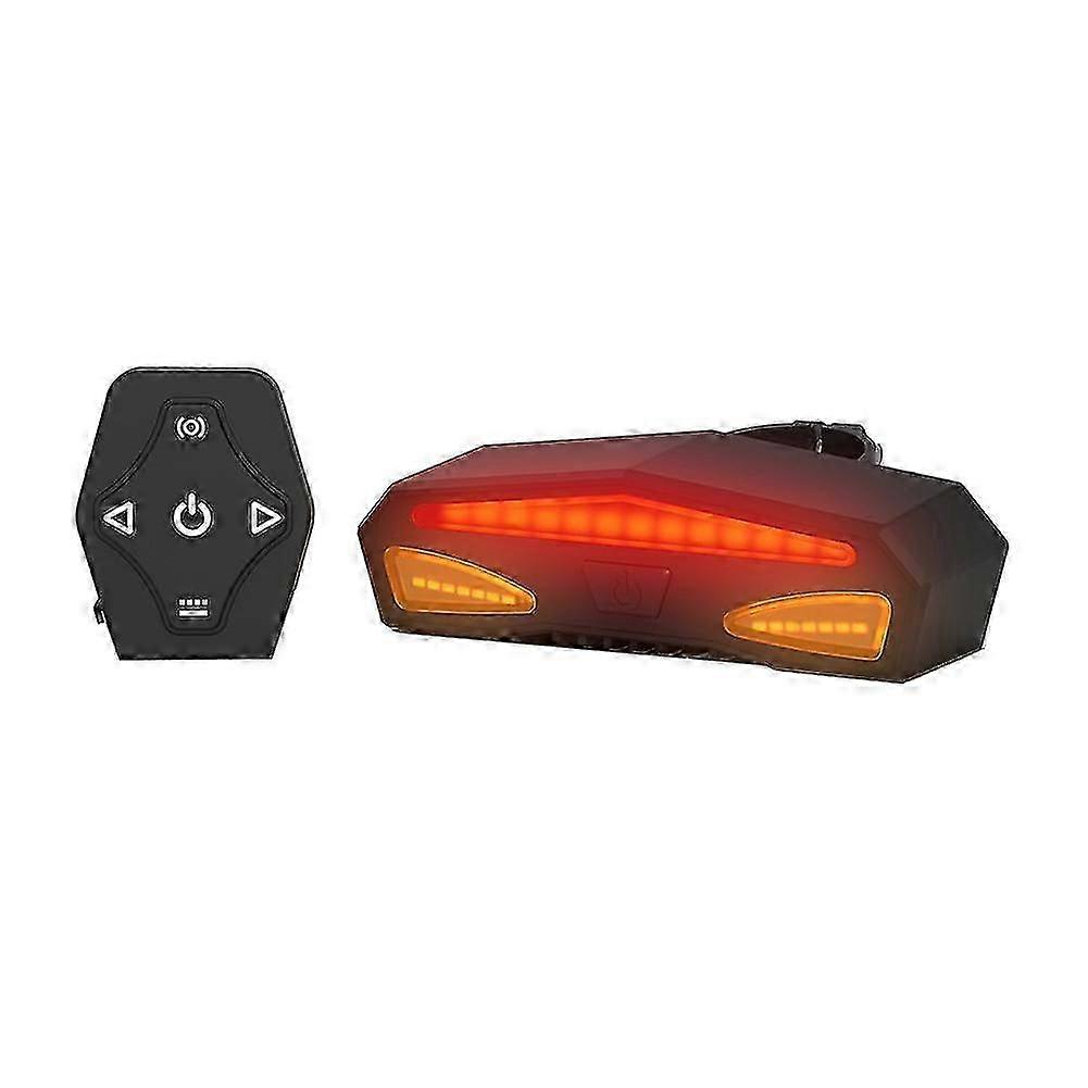 Smart Wireless Remote Control Steering Brake Tail Light Bike Light
