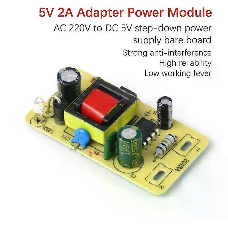 5V 2A Adapter Switching Power Supply Module AC 220V To DC Step-Down Board