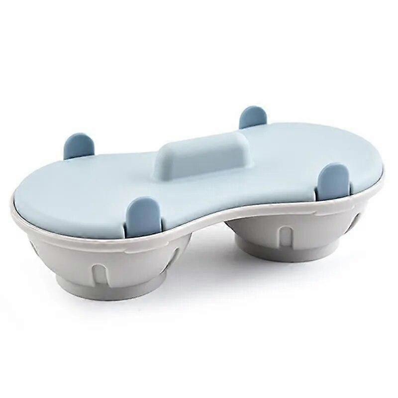 Microwave Egg Poacher 2 Cavity Silicone Egg Cooker for Boiled Eggs and Poached Eggs Kitchen Cooking Gadgets Poached Egg Cups