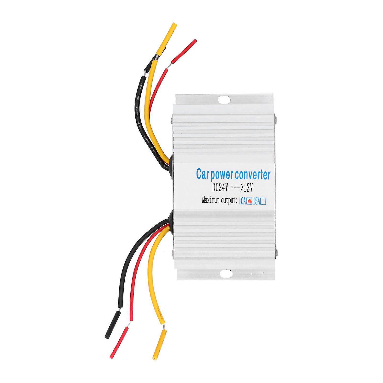 Power supply 24V to 12V 10A for emergency vehicle applications