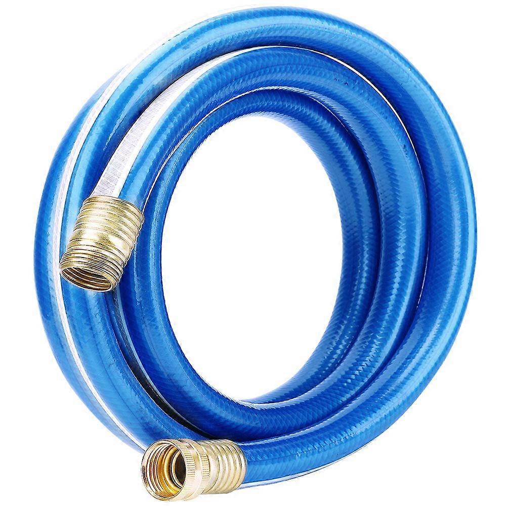 Solution4Patio 3/4 in. x 10 ft. Water Hose, Brass Fittings, High Pressure, Warranty