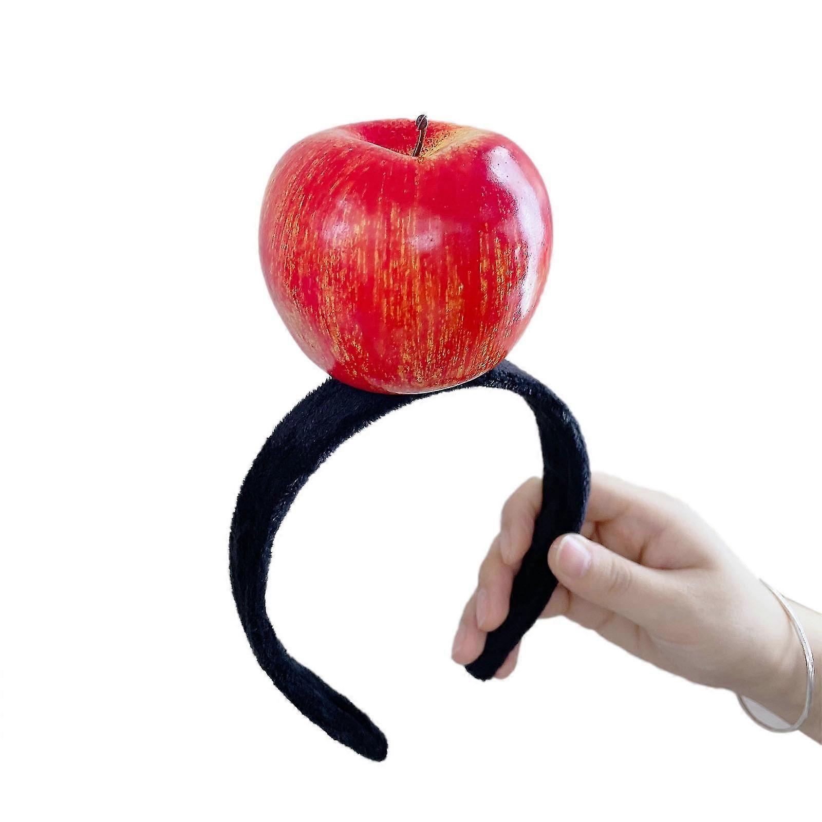 Funny Banana Headband Stuffed Orange Hair Hoop Cartoon Vegetable Hairband