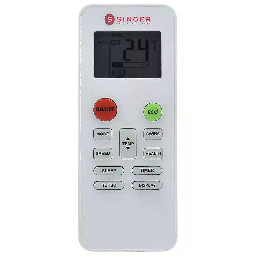 New Original Remote Control For SINGER TCL ECO Air Conditioner Celsius Display
