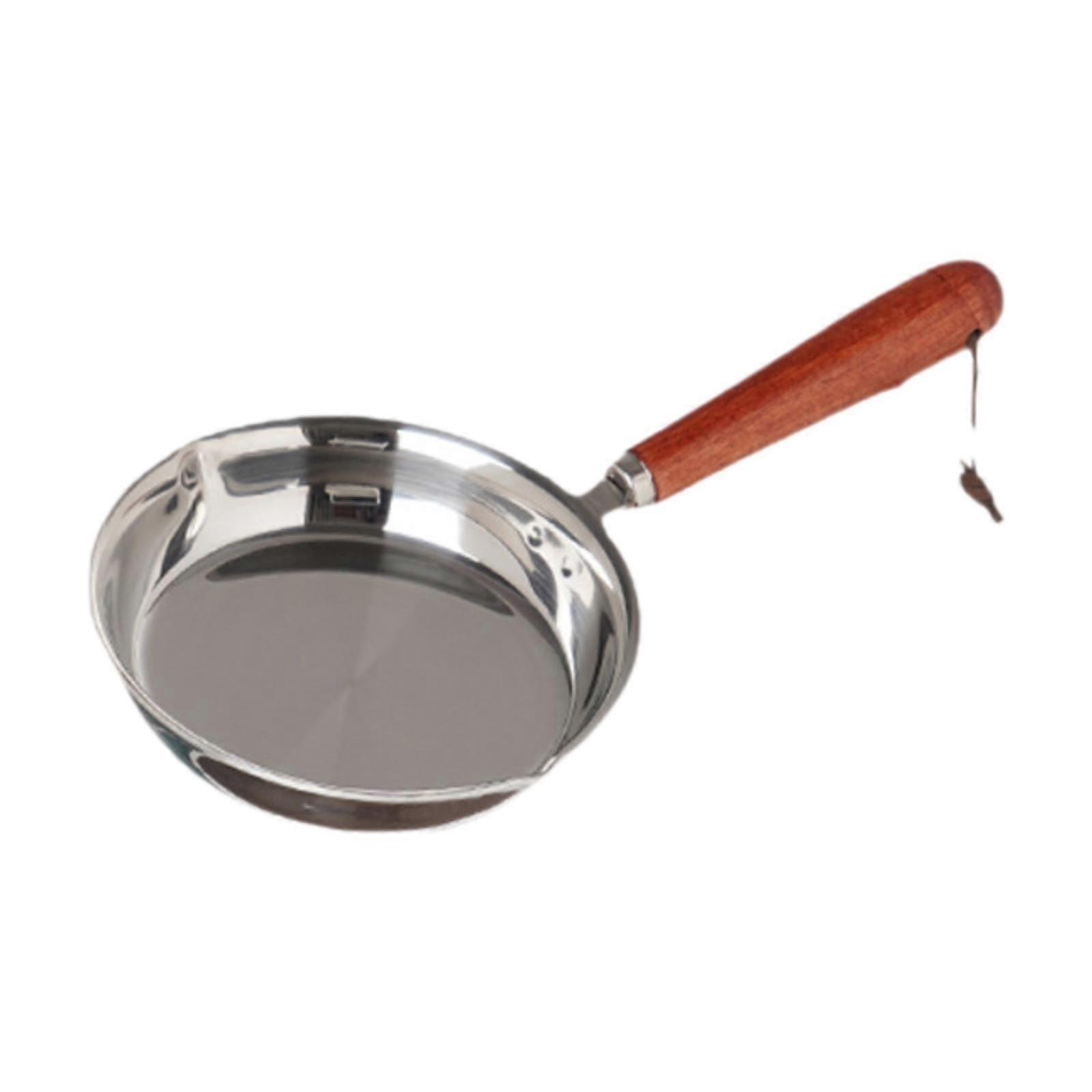 Sauce Pan Round Griddle Pancakes Pan Flat Bottom Home Versatile All Hob Types
