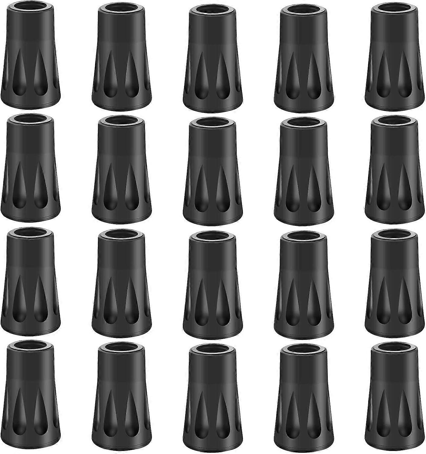 Essential Accessory for Your Walking Poles, Universal Fit Durable Rubber Tips with Shock Absorption, Ideal for Adventurous Treks and Daily Walks