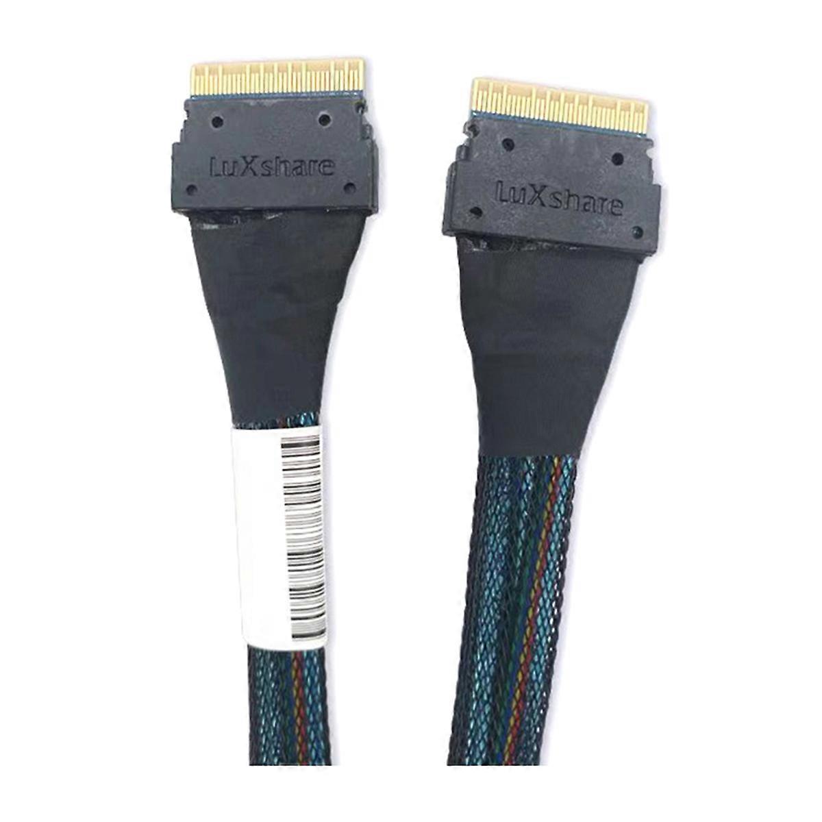 High Speed PCIe 4.0 SlimSAS SFF8654 8i to 8i 9500 Series NVMe Available Cable External Video Card A
