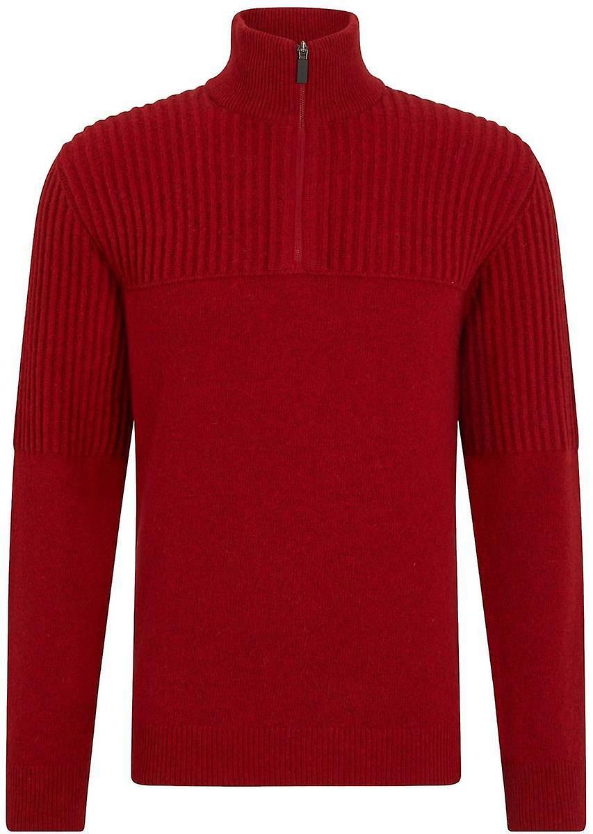 Falke Capsule Trekking Troyer Pullover - Ventimiglia Red