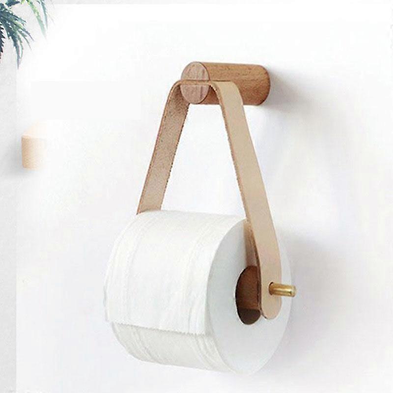 Vertical Kitchen Tissue Holder Bathroom Durable Wall Mounted Roll Paper Storage Rack