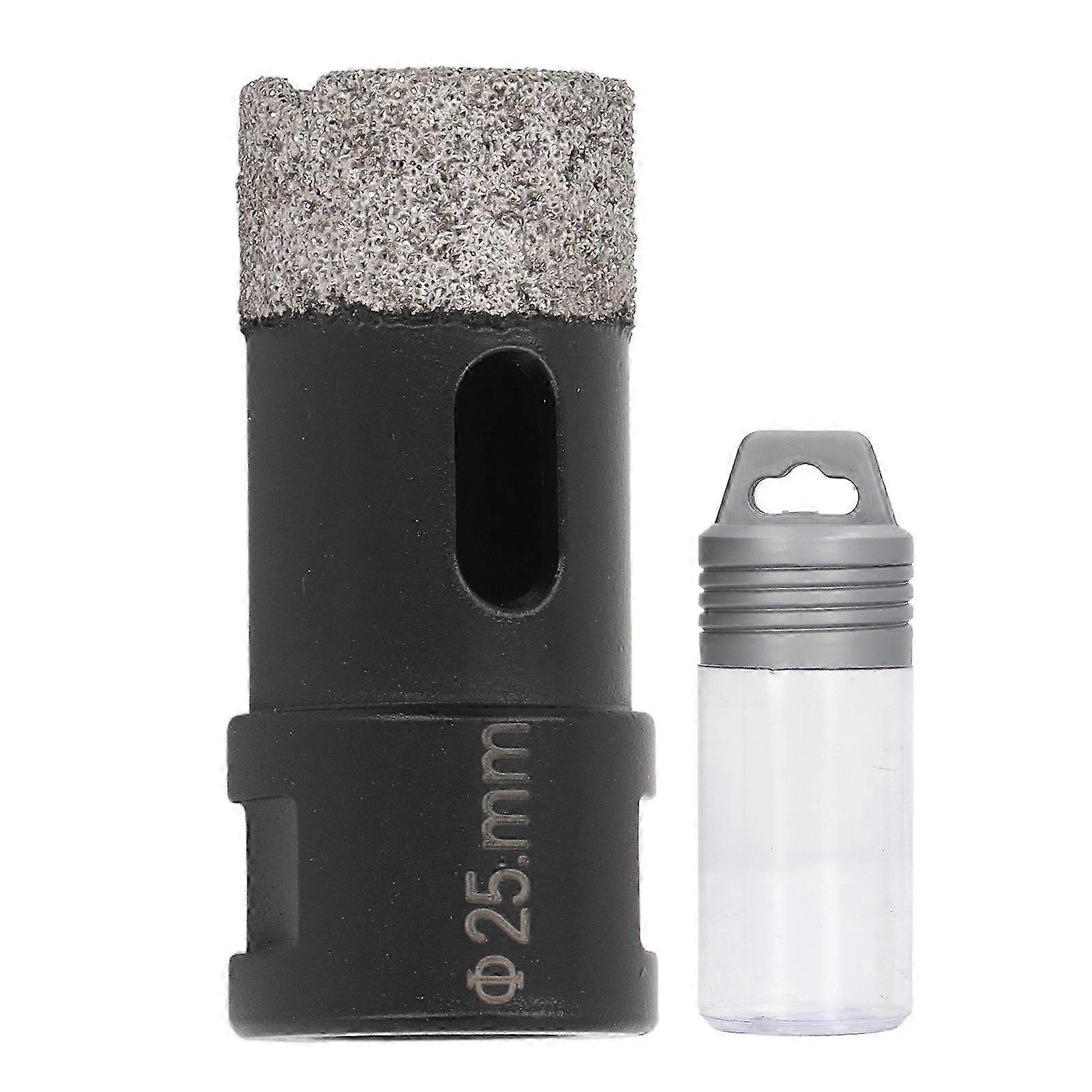 M14 Dry Wet Diamond Core Hole Saw Bit Robust Fast Stable Vacuum Brazing Diamond Core Drill Bit 25mm