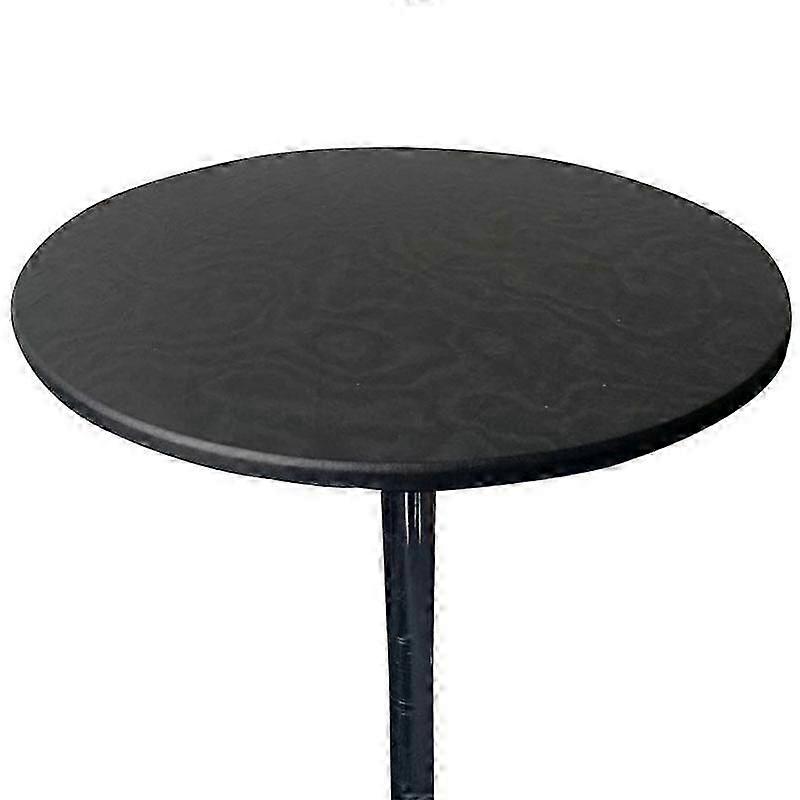 Table Cover Cloth Protector Waterproof Polyester Round Tablecloth Catering Fitted Table Cover with Elastic Edged
