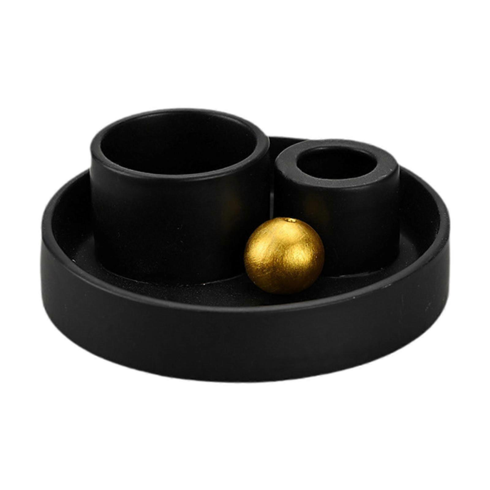 Incense Burner Holder Ceramic Multipurpose Practical Elegant Candle Plate Home