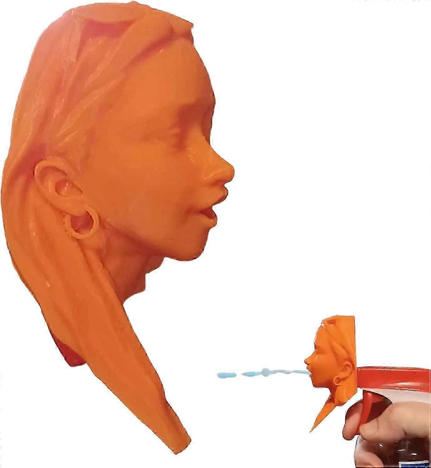 Funny Hawk Tuah for Windex Spray Bottle Head, 3D Printed Hawk Tush Spit On That Thang Girl Meme Spray Nozzle, Prank Gag Gifts for Adults