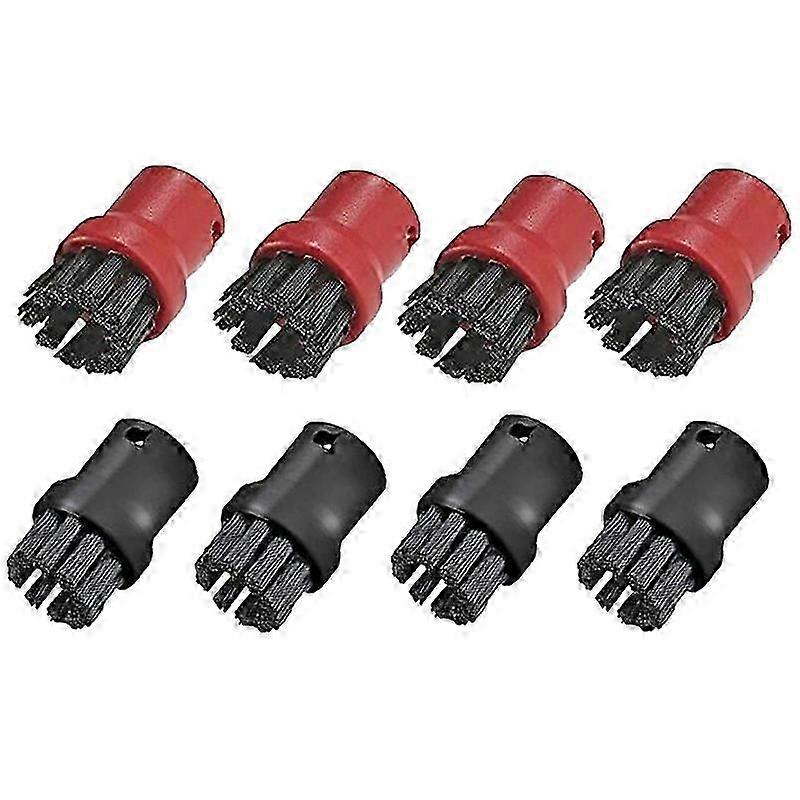 8 Pack of Hand Tool Nozzle Bristle Brushes for Karcher SC1 SC2 SC3 SC4 SC5 SC7 Premium Steam Cleaner Edition 0710