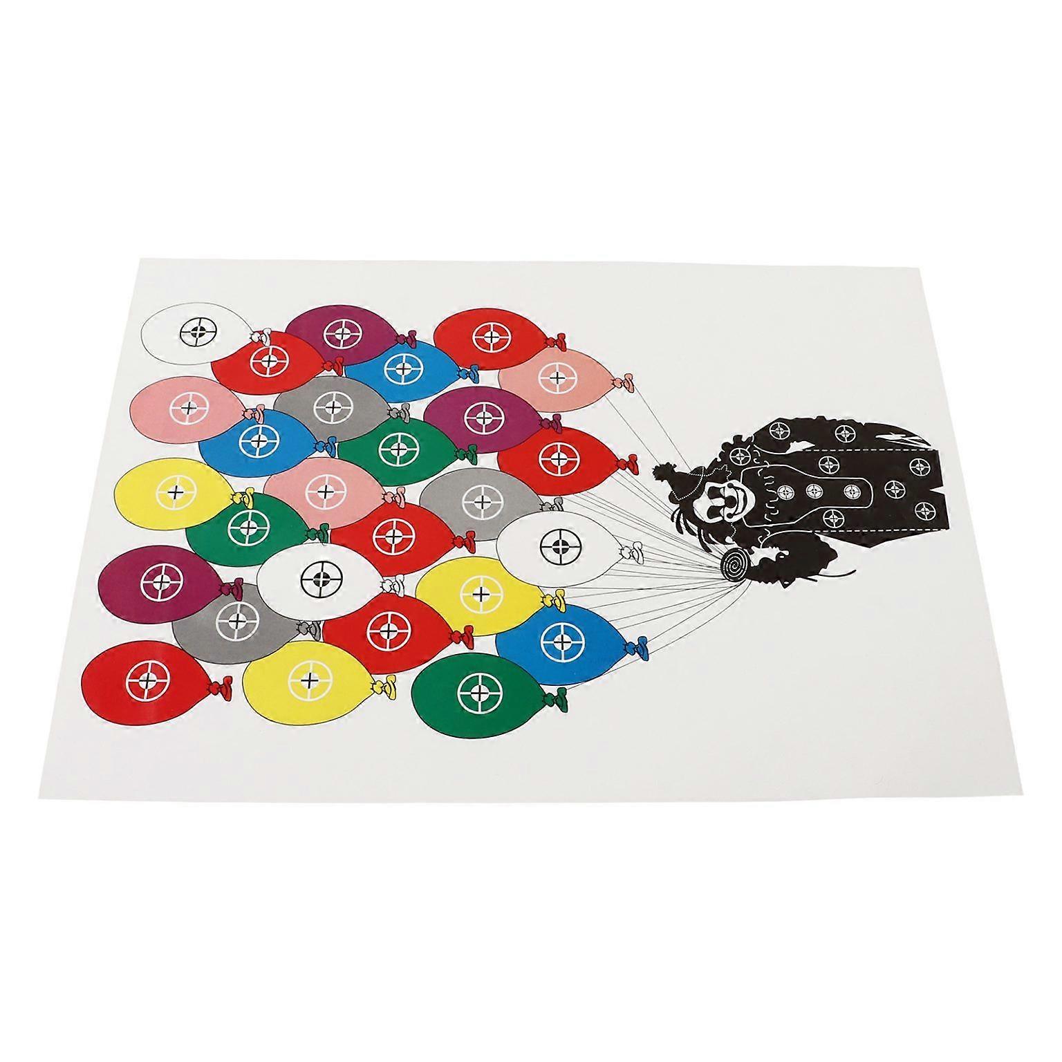 Shooting Paper Targets for Archery Practice