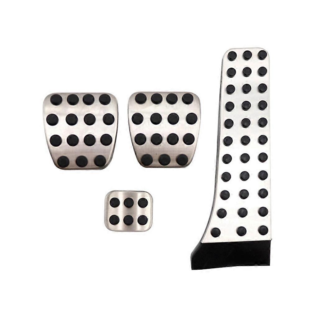 1 Set Car Pedals Modified Throttle Brake Rest Area Anti-Slip Pedal Decorative Accessories for - C-Class