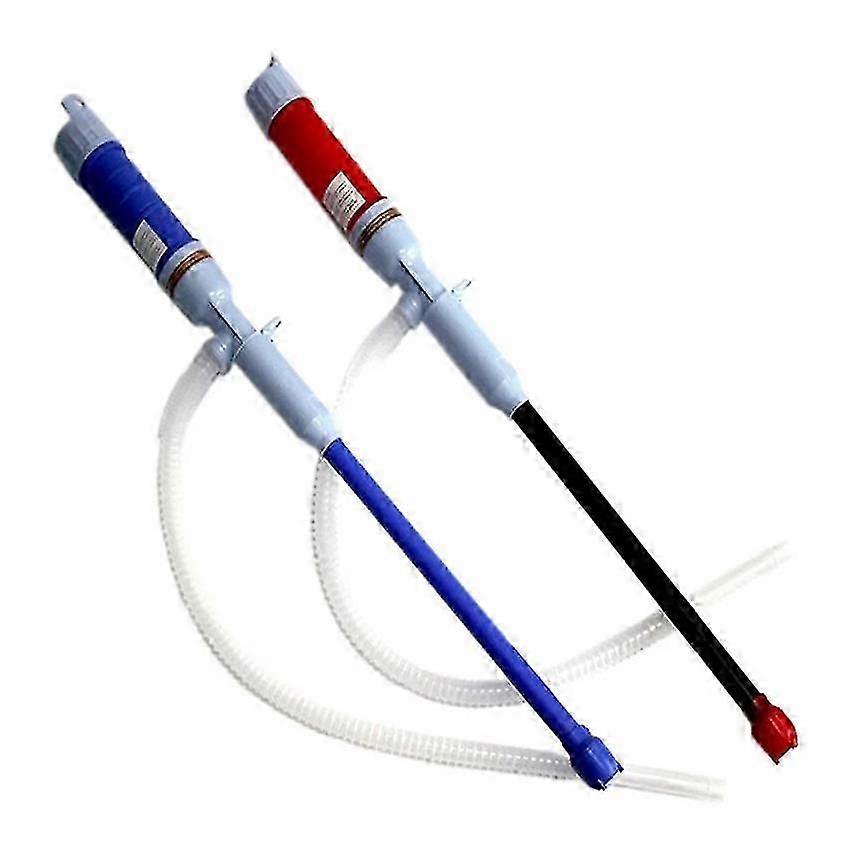 Automatic Fuel Transfer Pump Powerful D Battery Powered, 62cm Extra Long Hose, Portable Liquid Pump