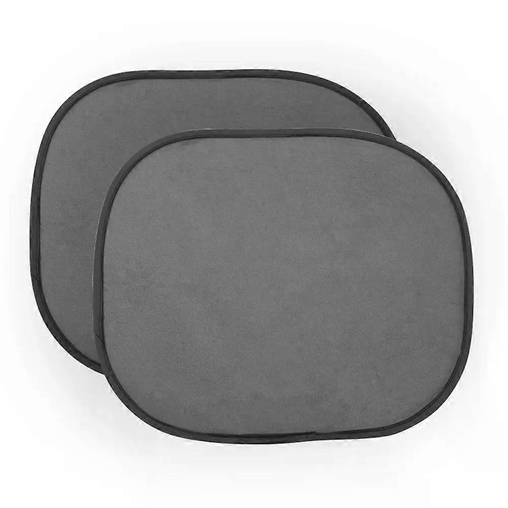 2pcs Car Side Window Sunshade Mesh Sun Block Sun Shade Solar Protection Cover Shades Shield Folding