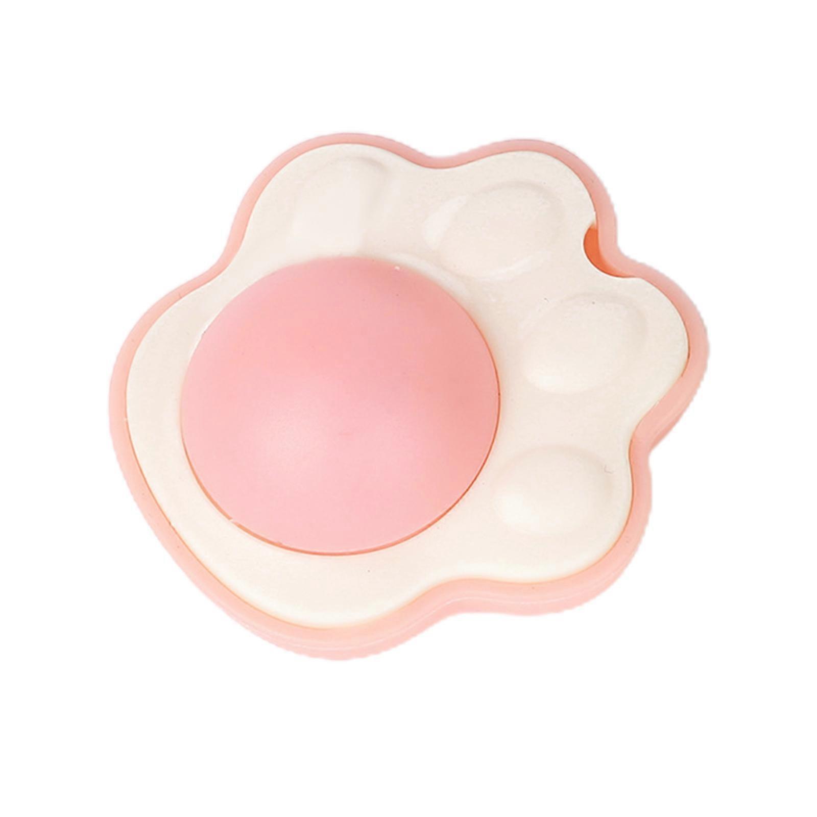 Catnip Balls Catnip Toy for Cats Rotatable Edible Balls Healthy Silvervine Fruit Catnip Ball Natural Plants Ingredients Pink