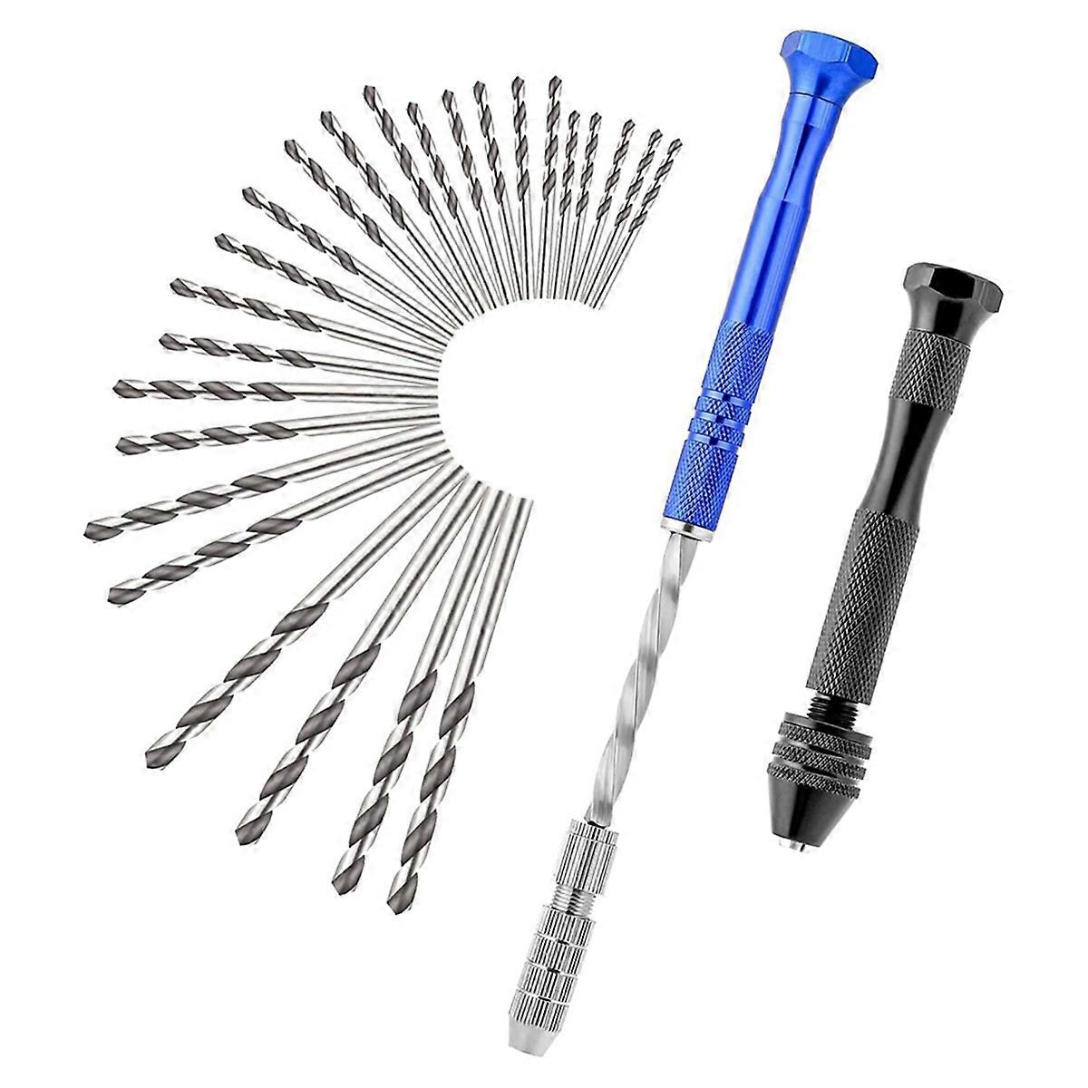Micro-Type Pin Vise and Twist Hand Drill Rottery Tool