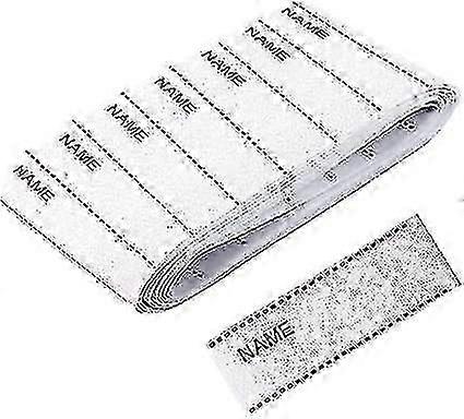 200 Pcs Name Tags with Pen, Iron on Name Labels for Clothes Washable Name Tapes Name Tags for Clothes Name Labels