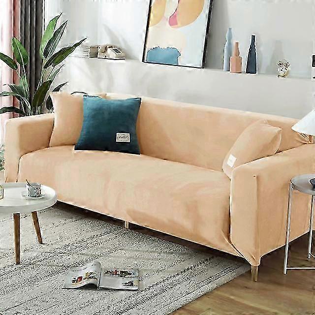 Vinter Sammet Sofföverdrag För Vardagsrum Elastiska Möbler Sofföverdrag Chaise Longue Corner L Formad Sofföverdrag 1 /2 / 3 / 4sits