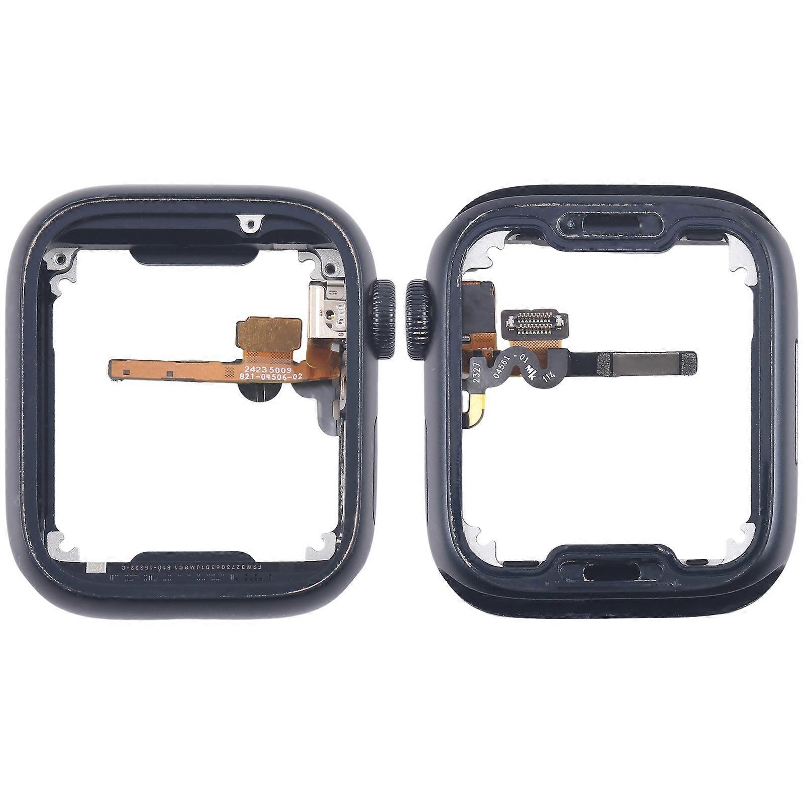Aluminium Alloy Middle Frame Bezel Plate with Crown Spin Axis Flex Cable
