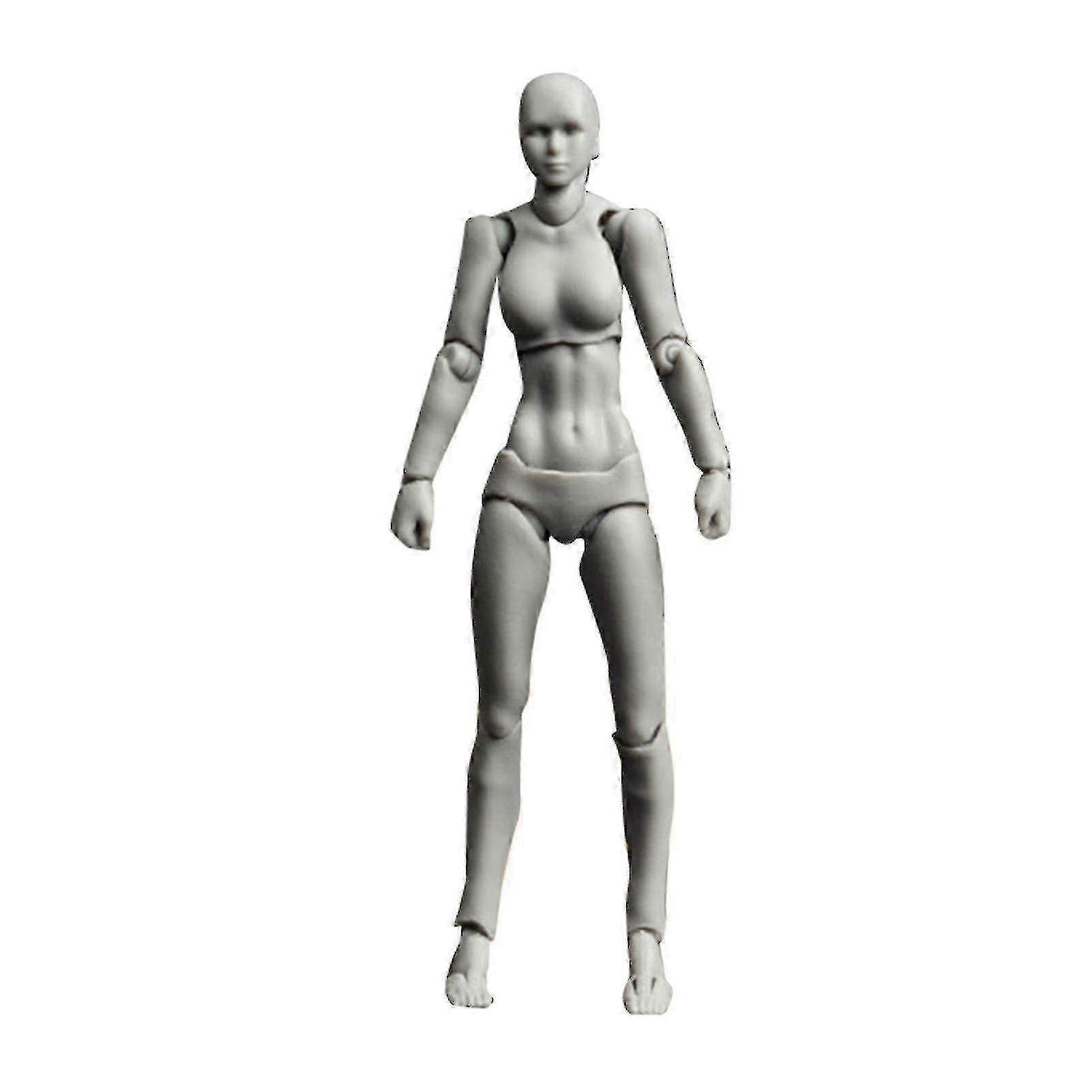 Action Figure Model for Drawing - Realistic Desktop Mannequin Ornament
