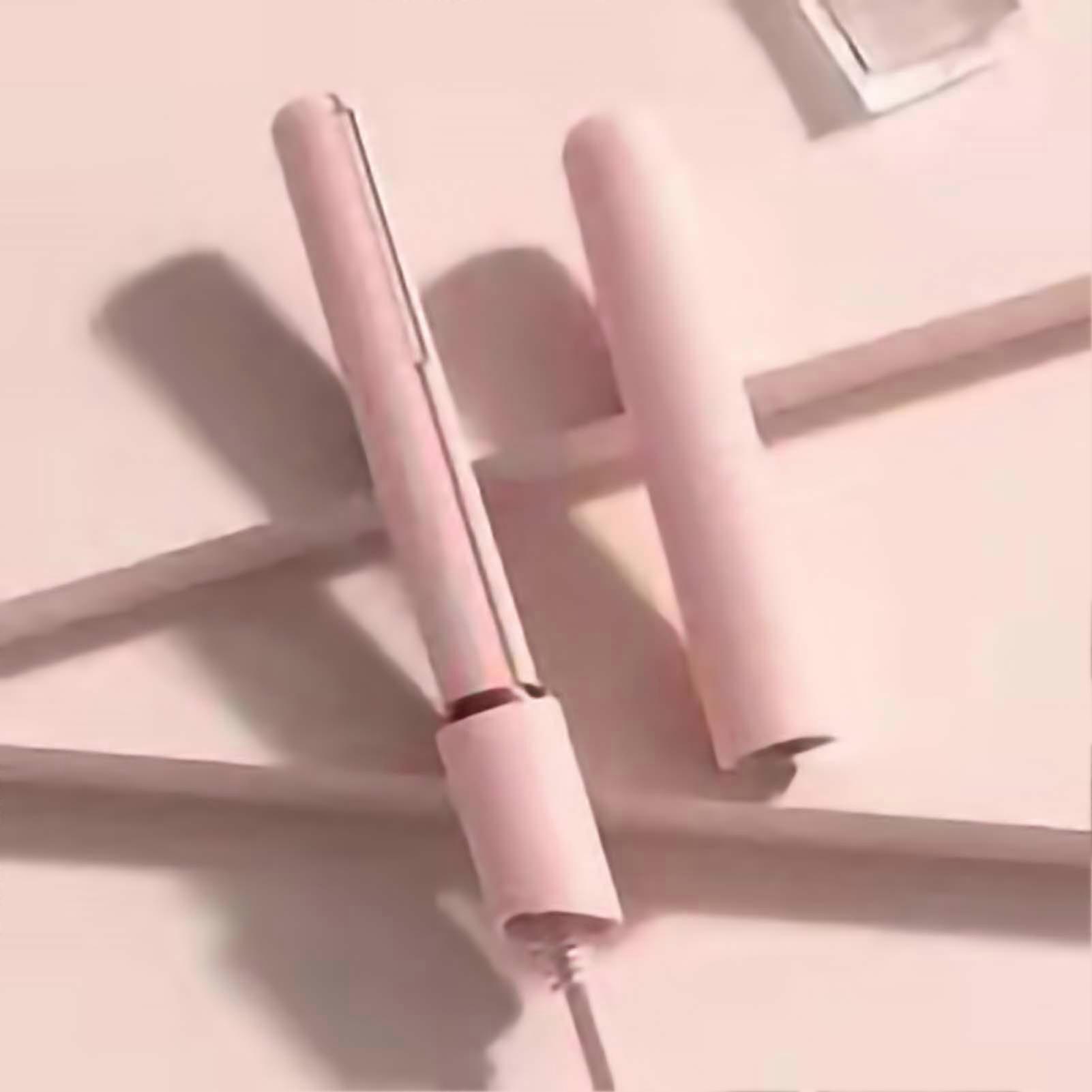 Mini Hair Straightener Curling Flat Iron Portable Fast Heating Anti Scald for Home Dormitory Travel