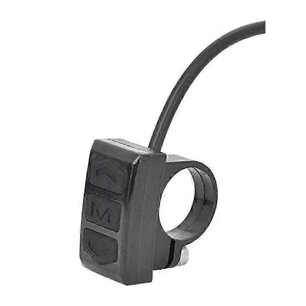 LCD-Display-Messgerät mit Split-Schaltern für Elektrofahrrad-Lenkerhalterungen und Steuerknopf