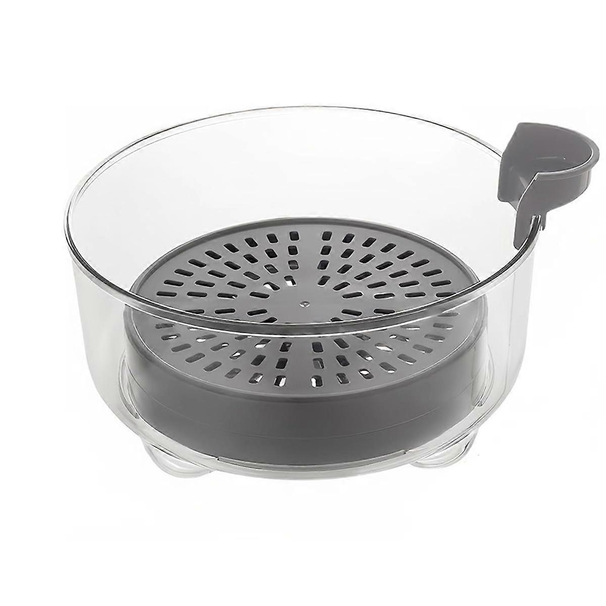 Deep Plant Saucer, Bottom Watering Tray with Height-Adjustable Planter Riser for Indoor Plants, Pla