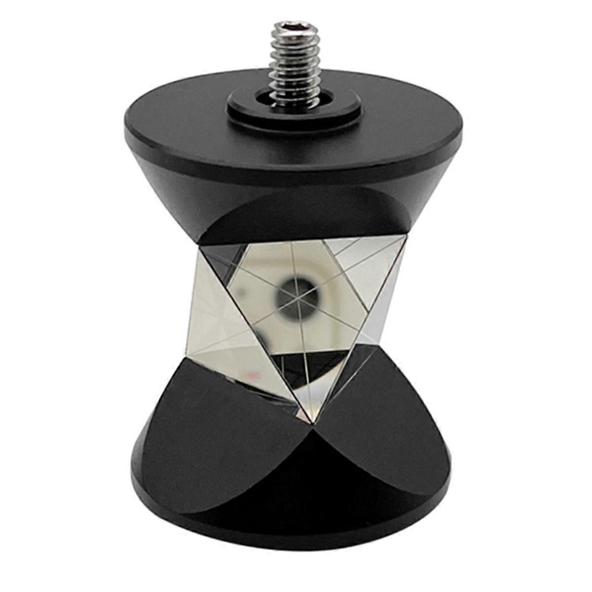 360 Degree Mini Prism Silvering Replacement for Total Station Replace GRZ101 350M with 1/4 Thread Survey Prism