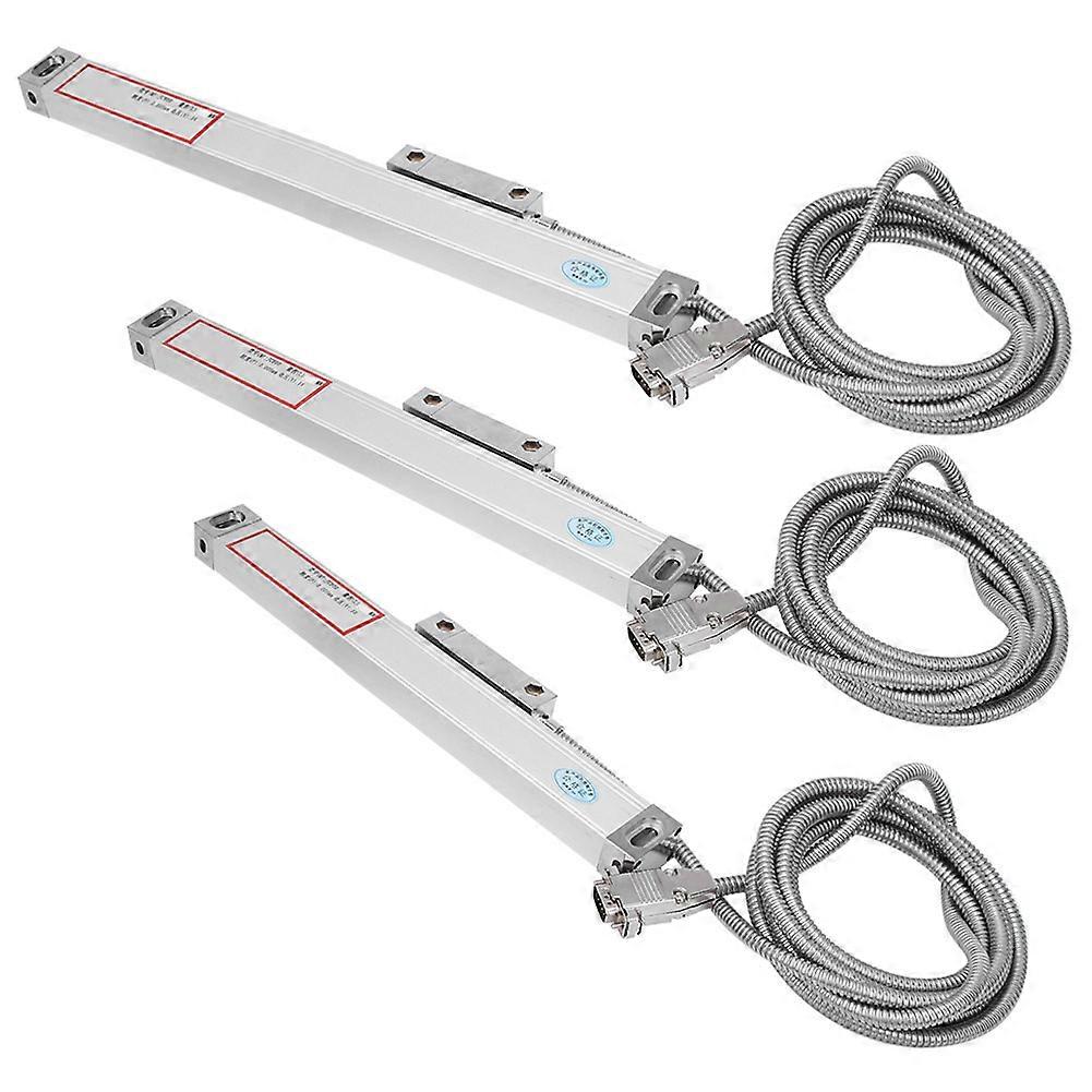 1 Set 2AE/3AE Linear Scale Aluminum Alloy for JCS900-2AE/JCS900-3AE Digital DisplayStroke 0-300mm 0-400mm 0-500mm