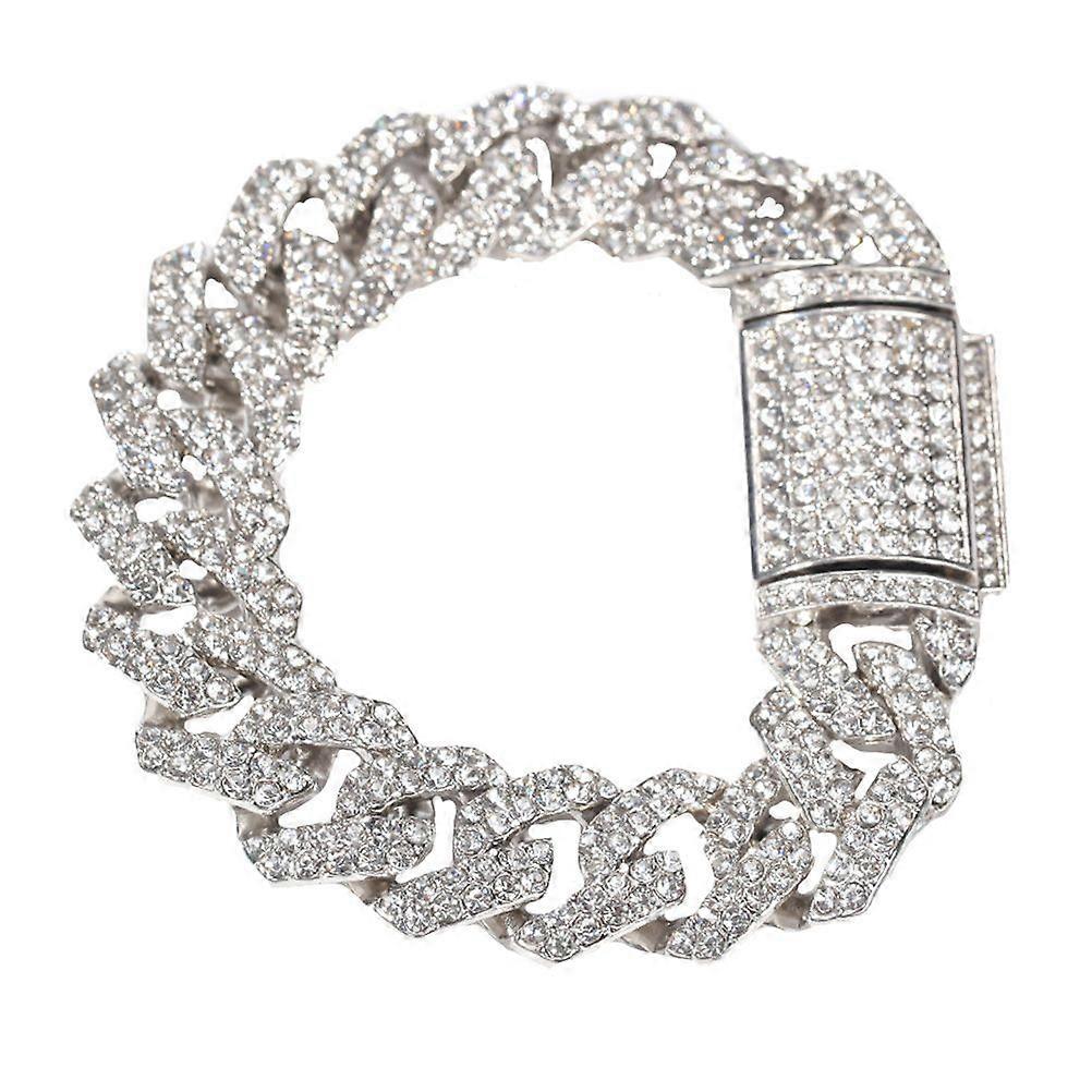 1Pc Creative Gentleman Bangle Chic Key Lock Wristband Versatile Hand Rope