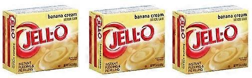 ジェロバナナクリーム インスタントプリン デザートミックス 3個入り