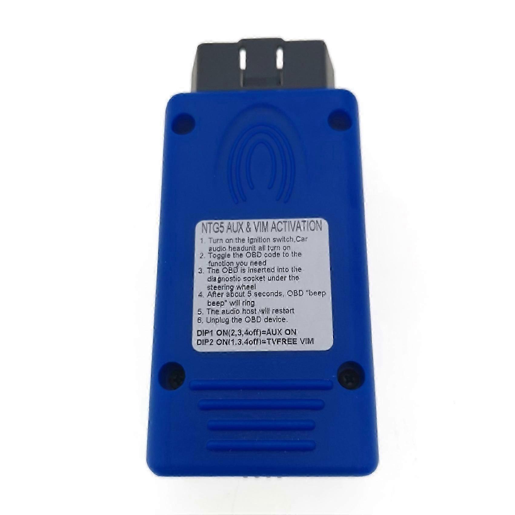 NTG5 Aux in Activator for Harman NTG5 Comand Aux Vim Video Activator for Benz C/GLC/S/V Class W205 X